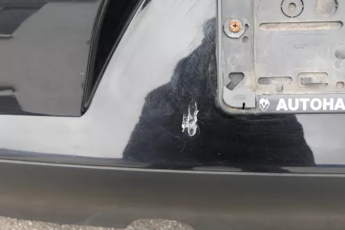 VW Fox 5Z Stoßstange hinten Stoßfänger schwarz L041 Heckstoßstange (120782)