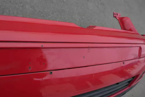 VW Golf 4 Stoßstange vorne Stoßfänger vorn rot LP3G Frontstoßfänger SWR (120813)
