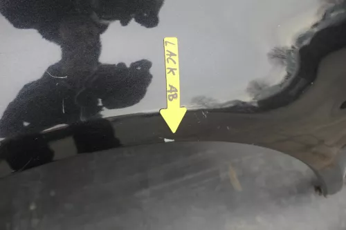 VW Passat 3B Kotflügel vorne links schwarz LC9Z metallic ccc (120816)