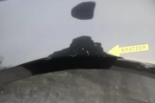 VW Passat 3B Kotflügel vorne links schwarz LC9Z metallic DELLE (120821)