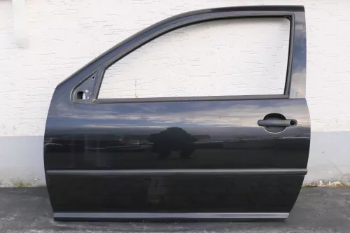 VW Golf 4 Tür vorne links Fahrertür 2/3-Türer schwarz LC9Z metallic vvv (120938)