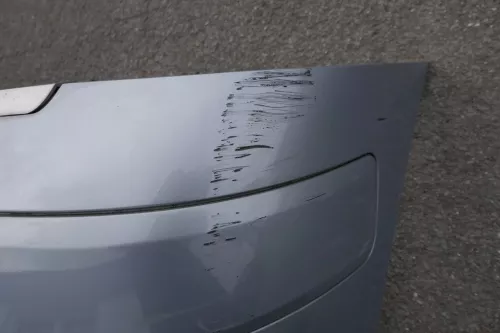 Audi A2 8Z Stoßstange hinten Heckstoßstange blau türkis LY7R (121960)