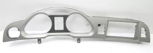 Audi A6 4F Tacho Tachometer Abdeckung Verkleidung silber Blende (122265)