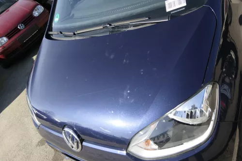 VW Up 4D 1S Motorhaube KLappe vorne blau LH5X (122574)