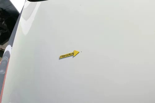 VW Sharan 7N Motorhaube Klappe Haube vorn vorne gelb Taxi elfenbein L115 (122597)