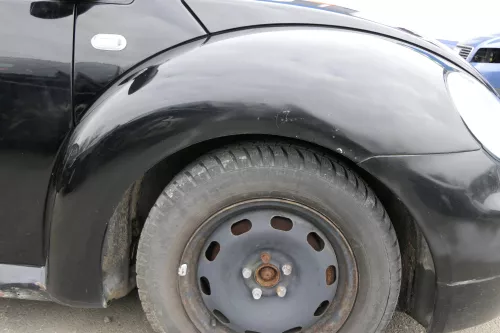VW New Beetle 9C Kotflügel vorne rechts schwarz L041 1C0821104H