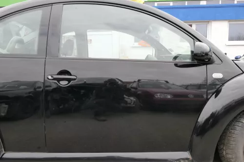 VW New Beetle 1C 9C Tür vorne rechts Beifahrertür schwarz L041 - OHNE Anbauteile