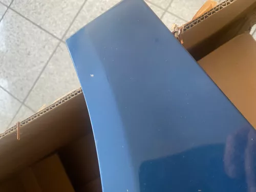 Audi A4 8E B6 Kotflügel vorne rechts blau LW5Z (122689)