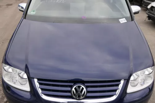 VW Touran 1T Caddy 2K Motorhaube Klappe Frontklappe blau LB5N indigoblau (122720)