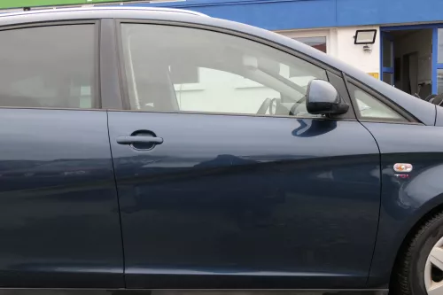 Seat Altea 5P XL Toled Tür vorn rechts Beifahrertür grau blau LS5Y -ohneAnbautei (122795)