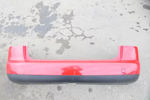 VW Touran 1T Stoßstange hinten Heckstoßstange Stoßfänger rot LY3D Tornadorot (123051)