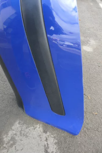 VW Golf 4 Bora Kombi Stoßstange hinten Heckstoßstange Stoßfänger blau LA5C (123059)
