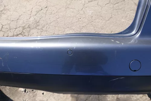 VW Touran 1T Stoßstange hinten Heckstoßstange Stoßfänger grau LD7X PDC Einparkhi (123073)