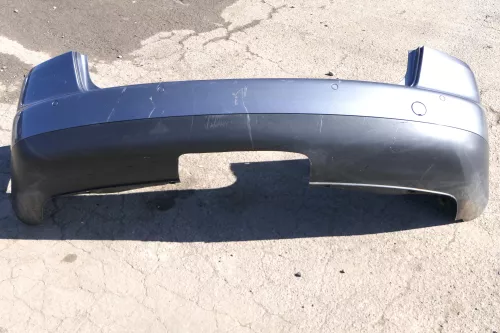 VW Touran 1T Stoßstange hinten Heckstoßstange Stoßfänger grau LD7X PDC Einparkhi (123073)