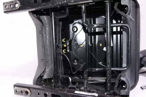 VW Sharan 7N Alahmbra Sitz hinten in der MItte mittig 1.Sitzreihe Kunstleder  (123213)