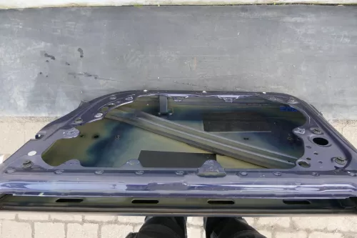 VW Polo 9N 9N3 Tür vorne rechts Beifahrertür 4/5-Türer blau LB5N indigoblau (123230)