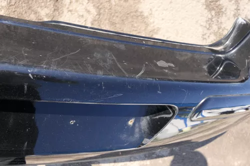 VW Golf 4 Limousine Stoßstange hinten Heckstoßstange Stoßfänger schwarz L041 (123294)