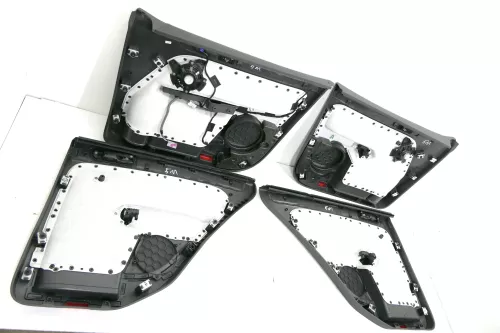 VW Golf Plus 5M 4x Türverkleidung Verkleidung Tür vorn hinten links anthrazit sc (123302)