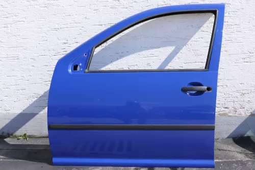 VW Golf 4 Bora Tür vorne links Fahrertür 4/5-Türer + Kombi Variant blau LA5C (123362)