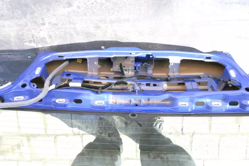 VW Polo 6N2 Heckklappe Klappe hinten Kofferraumklappe blau LA5C - ohne Anbauteil (123365)