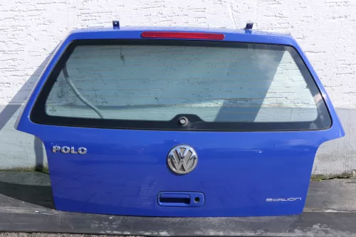 VW Polo 6N2 Heckklappe Klappe hinten Kofferraumklappe blau LA5C - ohne Anbauteil (123365)