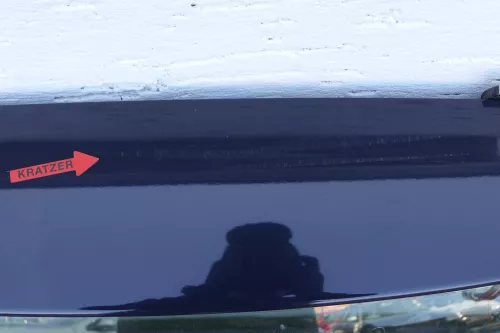 VW Golf 5 V Heckklappe hinten Kofferraumklappe mit Scheibe blau LA5G (123370)