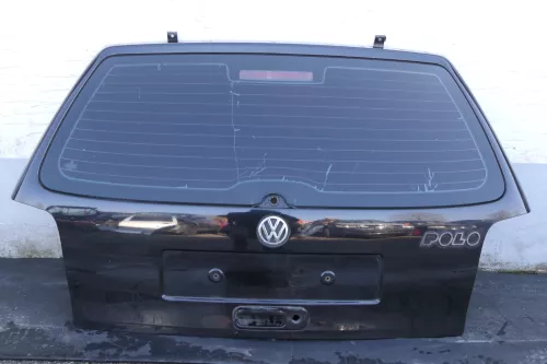VW Polo 6N Heckklappe Klappe hinten Kofferraumklappe mit Scheibe schwarz LC9Z m (123378)