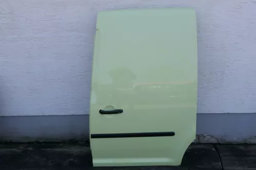 VW Caddy 3 2k Beifahrertür Tür hinten links gelb grün LL6J limette Schiebetür (123382)