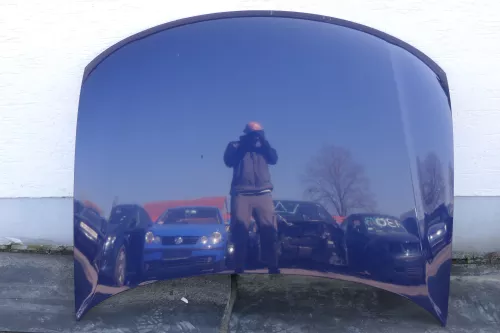 VW Passat 3BG Motorhaube Klappe vorne vorn Haube blau LB5N indigoblau (123385)