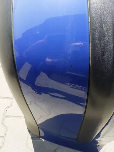VW Golf 4 Bora Kombi Stoßstange hinten Heckstoßstange Stoßfänger blau LW5Z (123409)