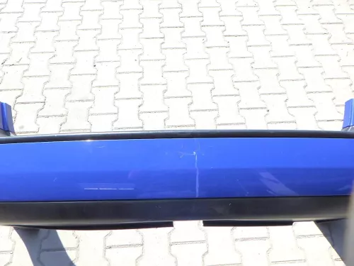 VW Golf 4 Bora Kombi Stoßstange hinten Heckstoßstange Stoßfänger blau LW5Z (123409)