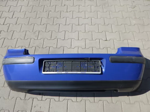 VW Golf 4 Limousine Stoßstange hinten Heckstoßstange Stoßfänger BLAU LW5Z (123413)