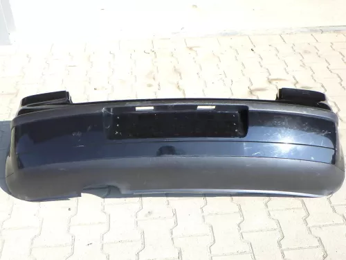 VW Polo 9N 9N3 Stoßstange Heckstoßstange hinten schwarz LC9Z metallic (123414)