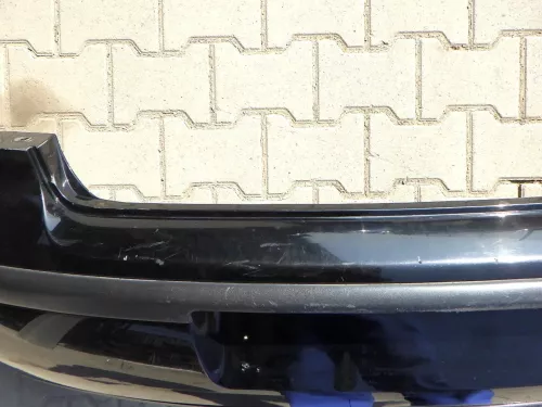 VW Polo 9N 9N3 Stoßstange Heckstoßstange hinten schwarz LC9Z metallic (123414)