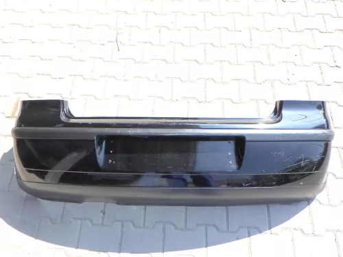 VW Polo 9N 9N3 Stoßstange Heckstoßstange hinten schwarz LC9Z metallic (123414)