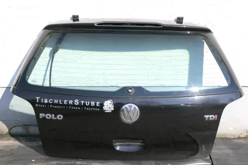 VW Polo 9N3 9N Heckklappe Kofferraumklappe Klappe schwarz LC9Z met (123473)