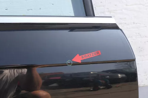 Audi A4 B6 8E Türblatt Tür hinten rechts schwarz LZ9Y phantomschwarz Kombi+Limo (123498)