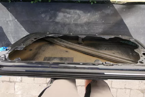 VW Polo 9N 9N3 Tür vorne rechts Beifahrertür 2/3-Türer schwarz LC9Z (123513)