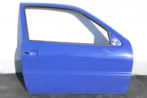 VW Polo 6N 6N2 Tür vorne rechts Beifahrertür 2/3-Türer blau LA5C (123515)