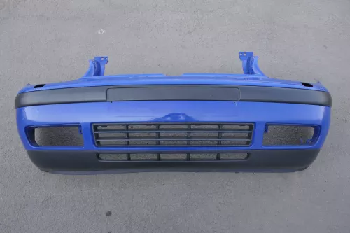 VW Golf 4 Stoßstange vorne Frontstoßstange Stoßfänger blau LW5Z SWR (123608)