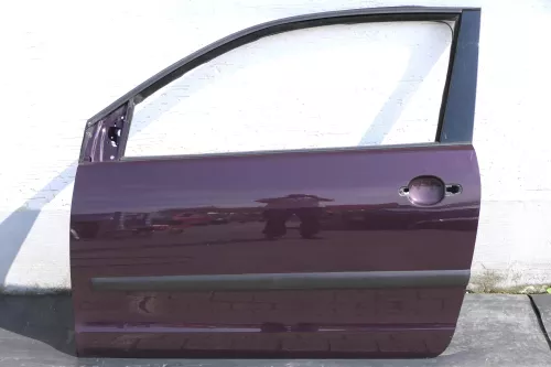 VW Polo 9N 9N3 Tür vorne links Fahrertür braun lila LC3W 2/3-Türer