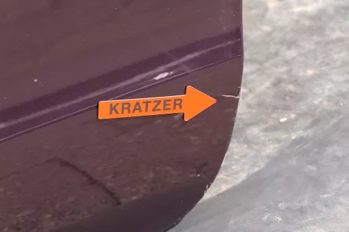 VW Polo 9N 9N3 Tür vorne links Fahrertür braun lila LC3W 2/3-Türer (123637)