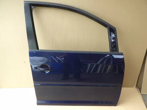 VW Touran 1T 1T3 Tür vorne rechts Beifahrertür blau LB5N indigoblau blue (123757)