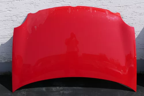 VW Polo 9N Motorhaube KLappe vorne rot LP3G bis ca. Bj. 2004 (123801)
