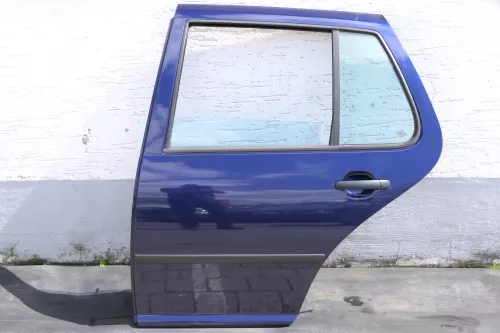 VW Golf 4 Limousine Tür hinten links blau LB5N indigoblau (KEINkombi) (123823)