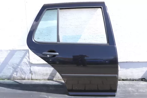 VW Golf 4 Limousine Tür hinten rechts schwarz LC9Z metallic (KEINkombi) (123826)