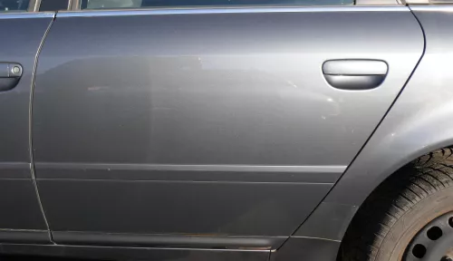 Audi A6 4B C5 Tür Türblatt hinten links grau LX7Z
