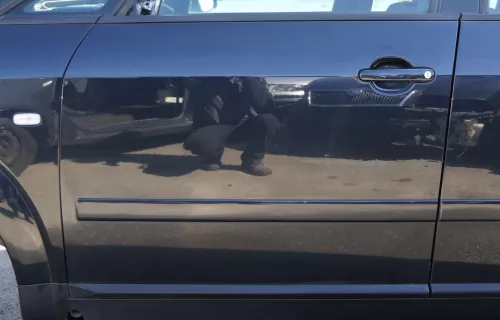 Audi A2 8Z Tür nu das Türblatt vorne links blau LZ5Q - ohne Anbauteile (125841)