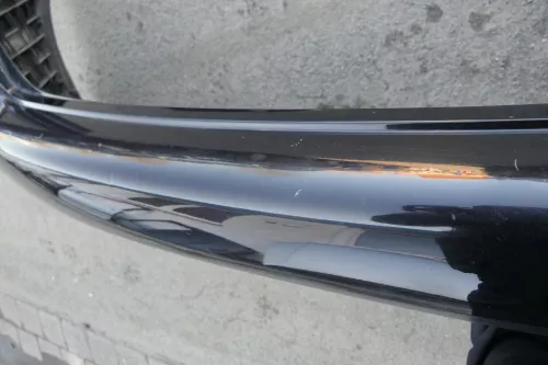VW Touran 1T Stoßstange hinten Heckstoßstange Stoßfänger schwarz LC9Z metal (125882)