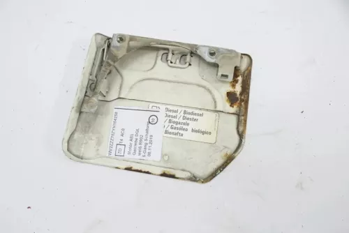 VW T4 Tankdeckel Tankklappe Tank Deckel Klappe weiß (126259)